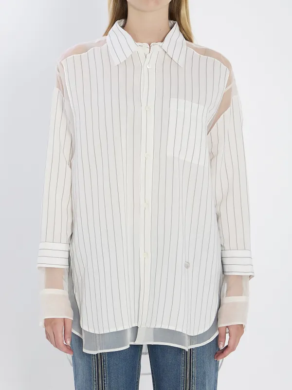 OVERSIZED STRIPED SHIRT sold by Lord & Taylor