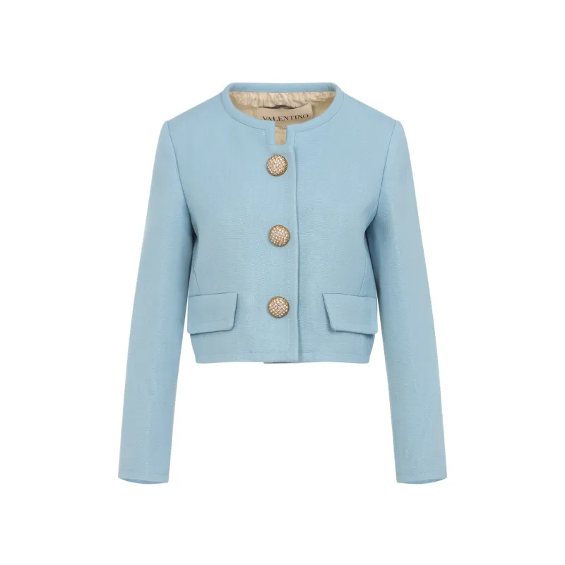 BLUISH BLUE JACKET made by Valentino
