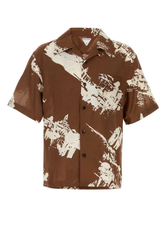 PRINTED SILK BLEND SHIRT sold by Lord & Taylor