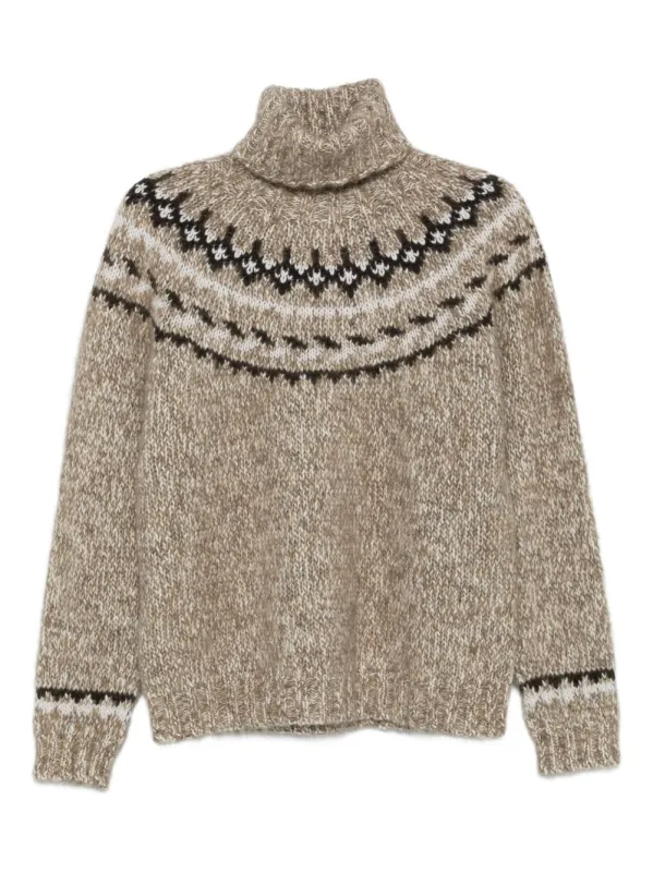WOOL TURTLE-NECK JUMPER sold by Lord & Taylor