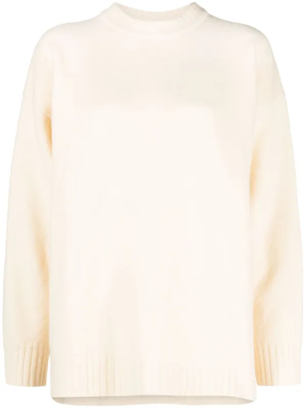 WOOL JUMPER WITH LONG SLEEVES AND A CREW NECK sold by Lord & Taylor