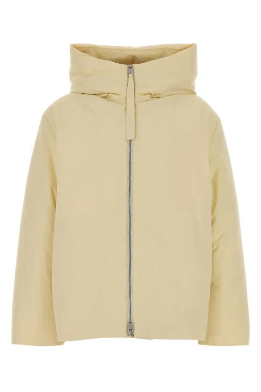 CREAM POLYESTER DOWN JACKET sold by Lord & Taylor