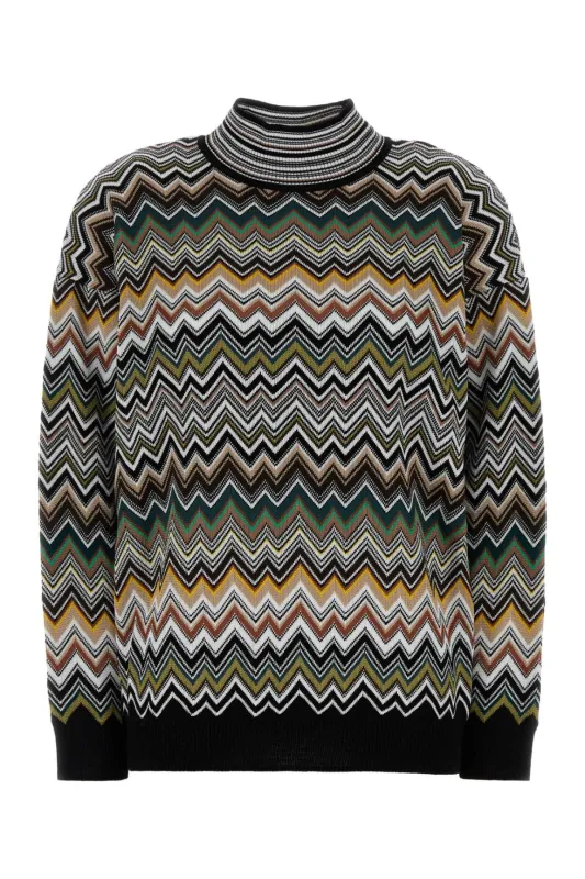 EMBROIDERED VISCOSE BLEND SWEATER made by Missoni