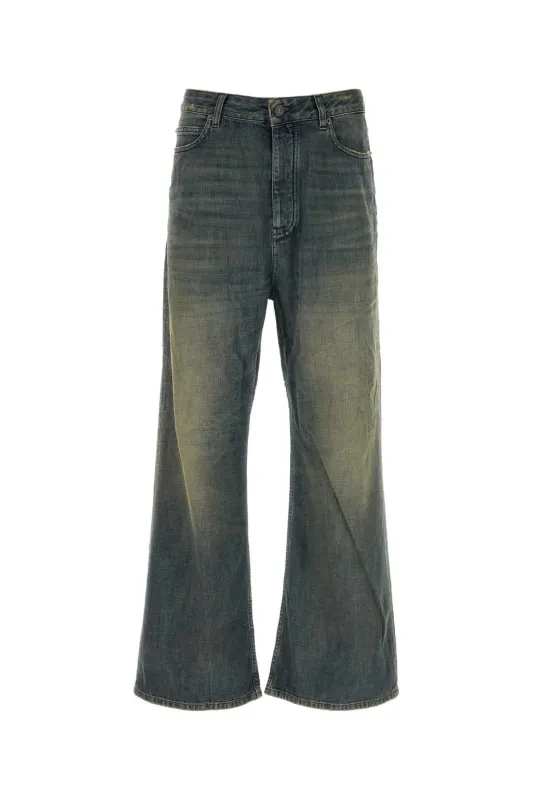 DENIM WIDE-LEG JEANS sold by Lord & Taylor