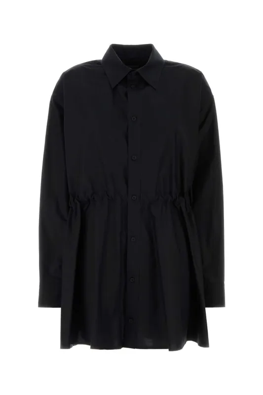 BLACK POPLIN SHIRT DRESS sold by Lord & Taylor
