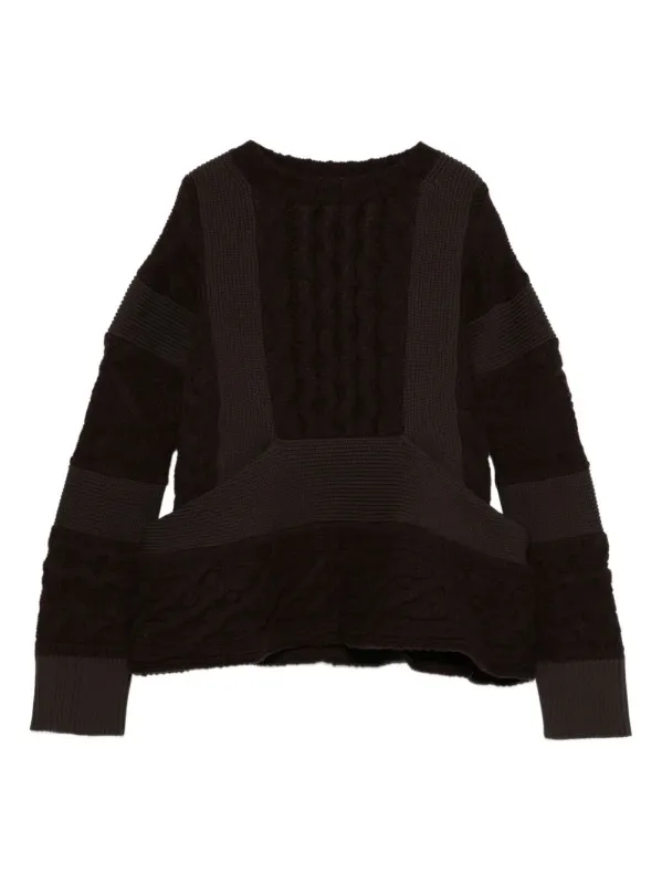 WOOL KNIT ROUND NECK PULLOVER sold by Lord & Taylor