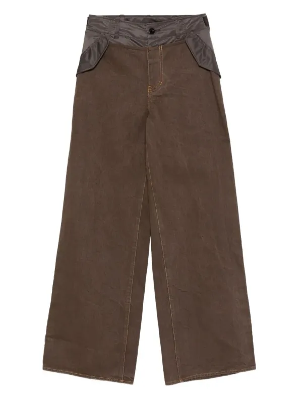 WIDE LEG DENIM PANTS sold by Lord & Taylor