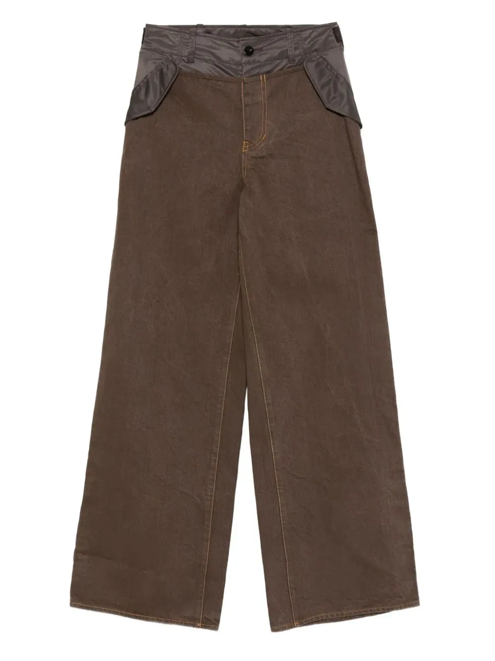 WIDE LEG DENIM PANTS sold by Lord & Taylor