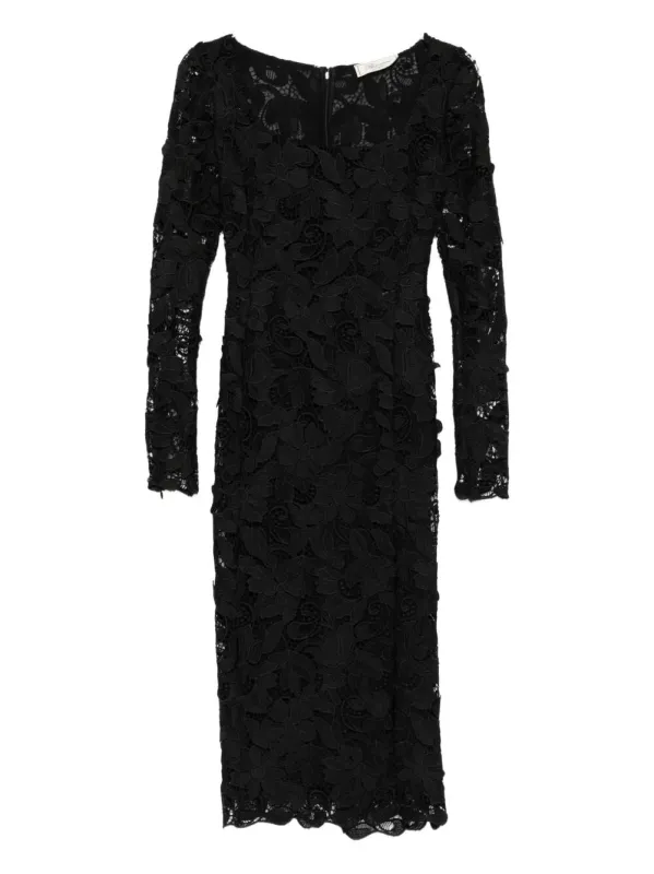 MIDI MACRAME LACE DRESS sold by Lord & Taylor