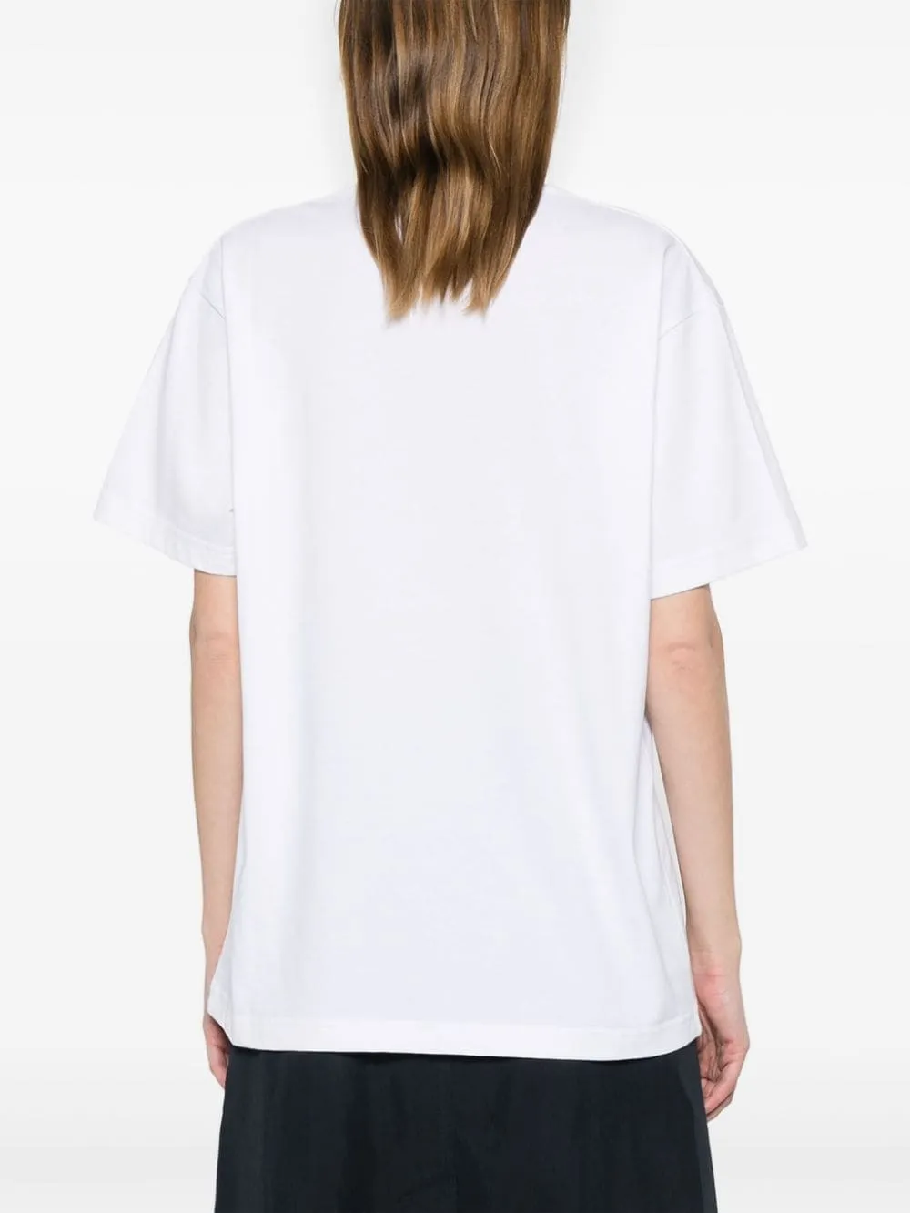 COTTON T-SHIRT WITH LOGO PRINT sold by Lord & Taylor product image thumbnail 4