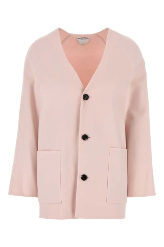 PINK SHELL WOOL COAT sold by Lord & Taylor