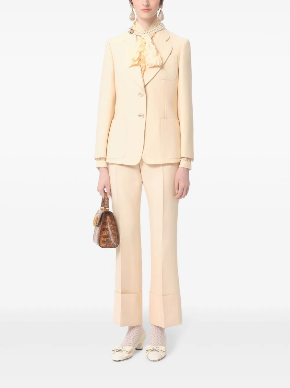 2-BUTTON BEIGE BLAZER sold by Lord & Taylor product image thumbnail 3