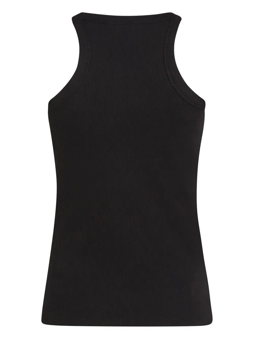 BLACK AUTOGRAPH TOP WHITE EMBROIDERED LOGO sold by Lord & Taylor product image thumbnail 2