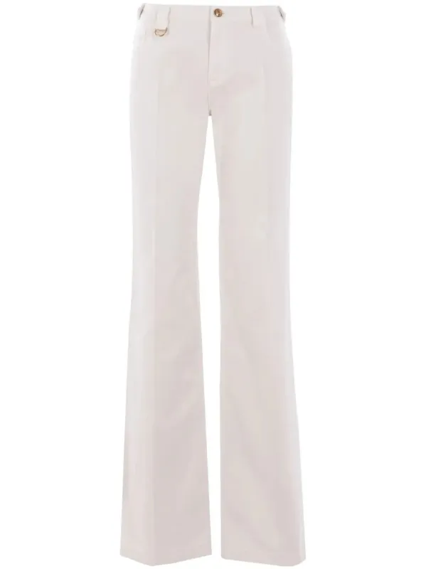 5B WHITE PANTS WITH GOLD LOGO BUTTONS sold by Lord & Taylor