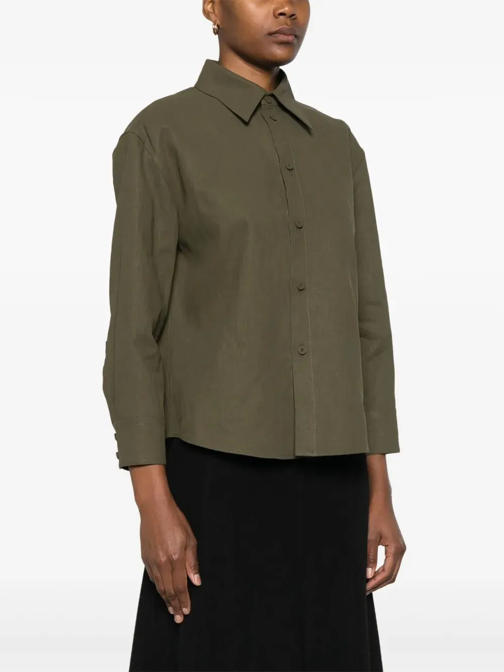 KHAKI SHIRT sold by Lord & Taylor product image thumbnail 3