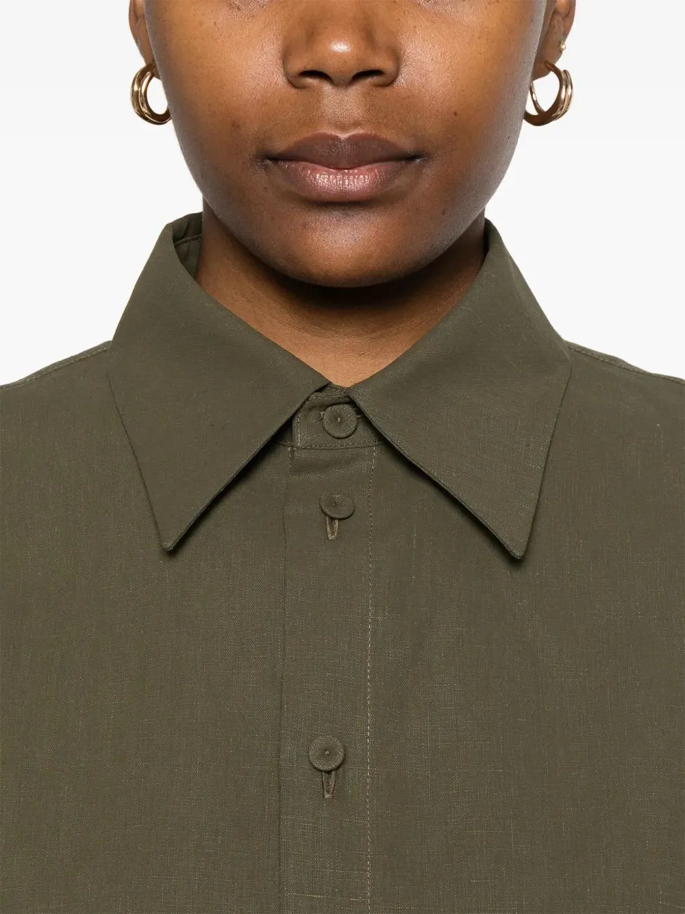 KHAKI SHIRT sold by Lord & Taylor product image thumbnail 4