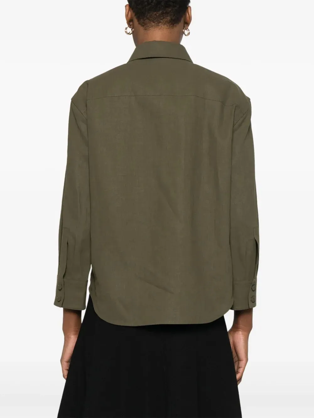 KHAKI SHIRT sold by Lord & Taylor product image thumbnail 5