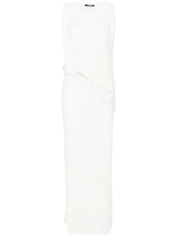 SM WHITE PEPLO DRESS sold by Lord & Taylor