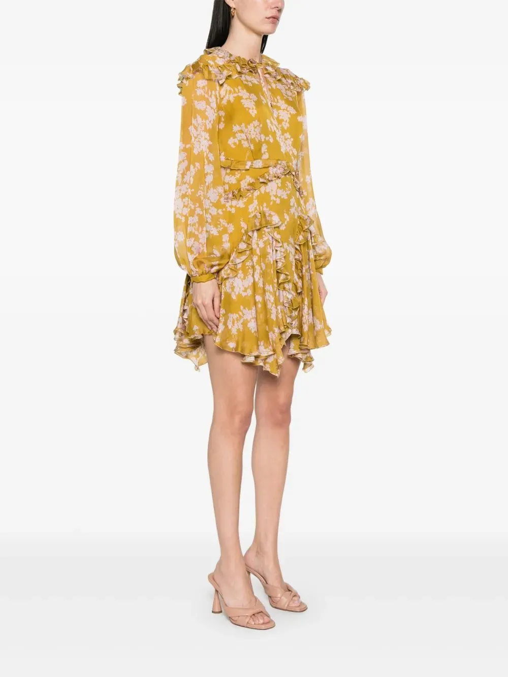 PINK FLOWER GREEN DRESS sold by Lord & Taylor product image thumbnail 2