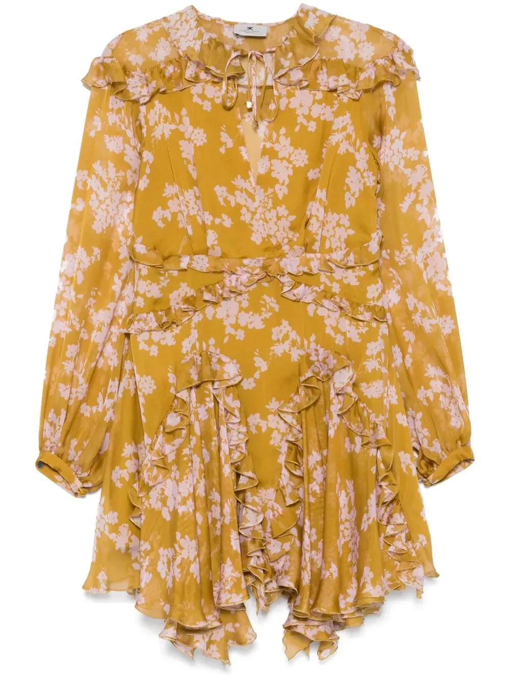 PINK FLOWER GREEN DRESS sold by Lord & Taylor