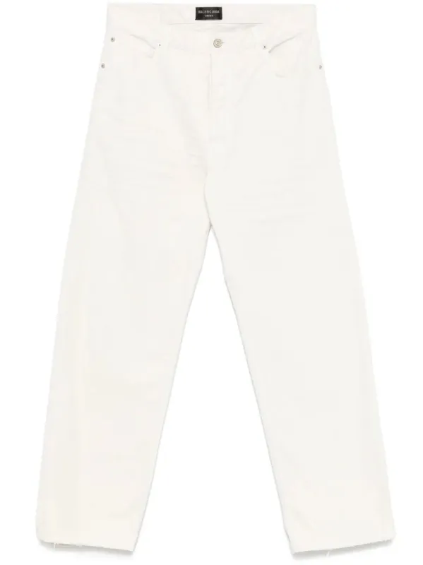 WIDE CAMEL WHITE JEAN PANTS sold by Lord & Taylor