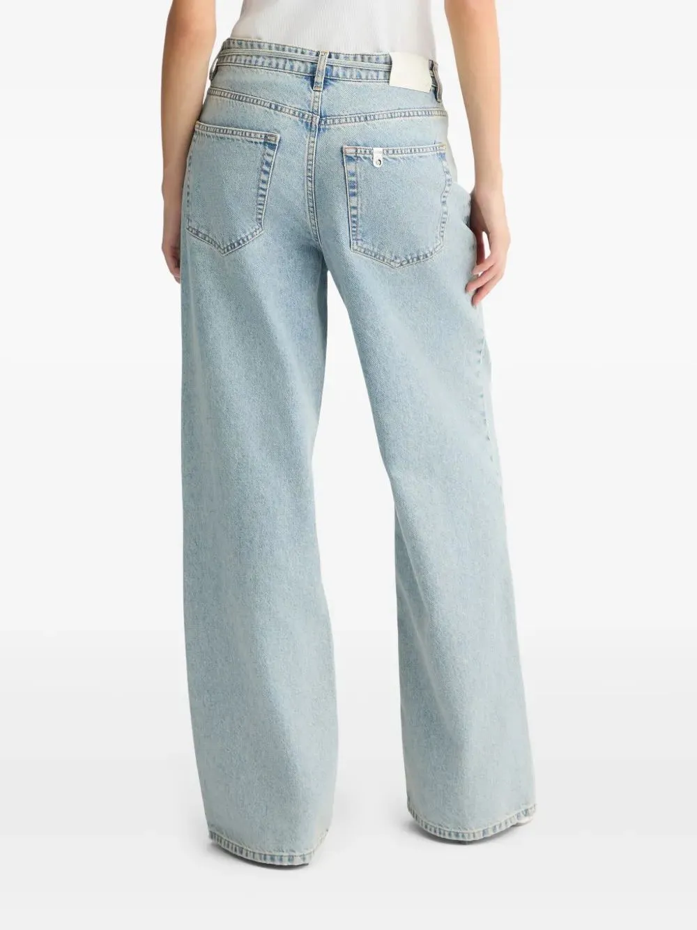 DENIM JEAN PANTS DET PINK WAIST sold by Lord & Taylor product image thumbnail 5