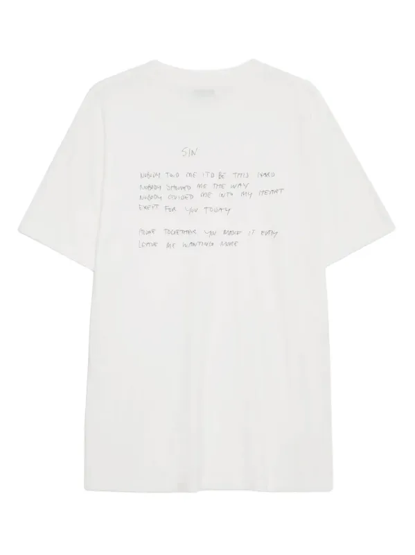 NATURAL MC WALKER T-SHIRT LETTERS ON THE BACK sold by Lord & Taylor
