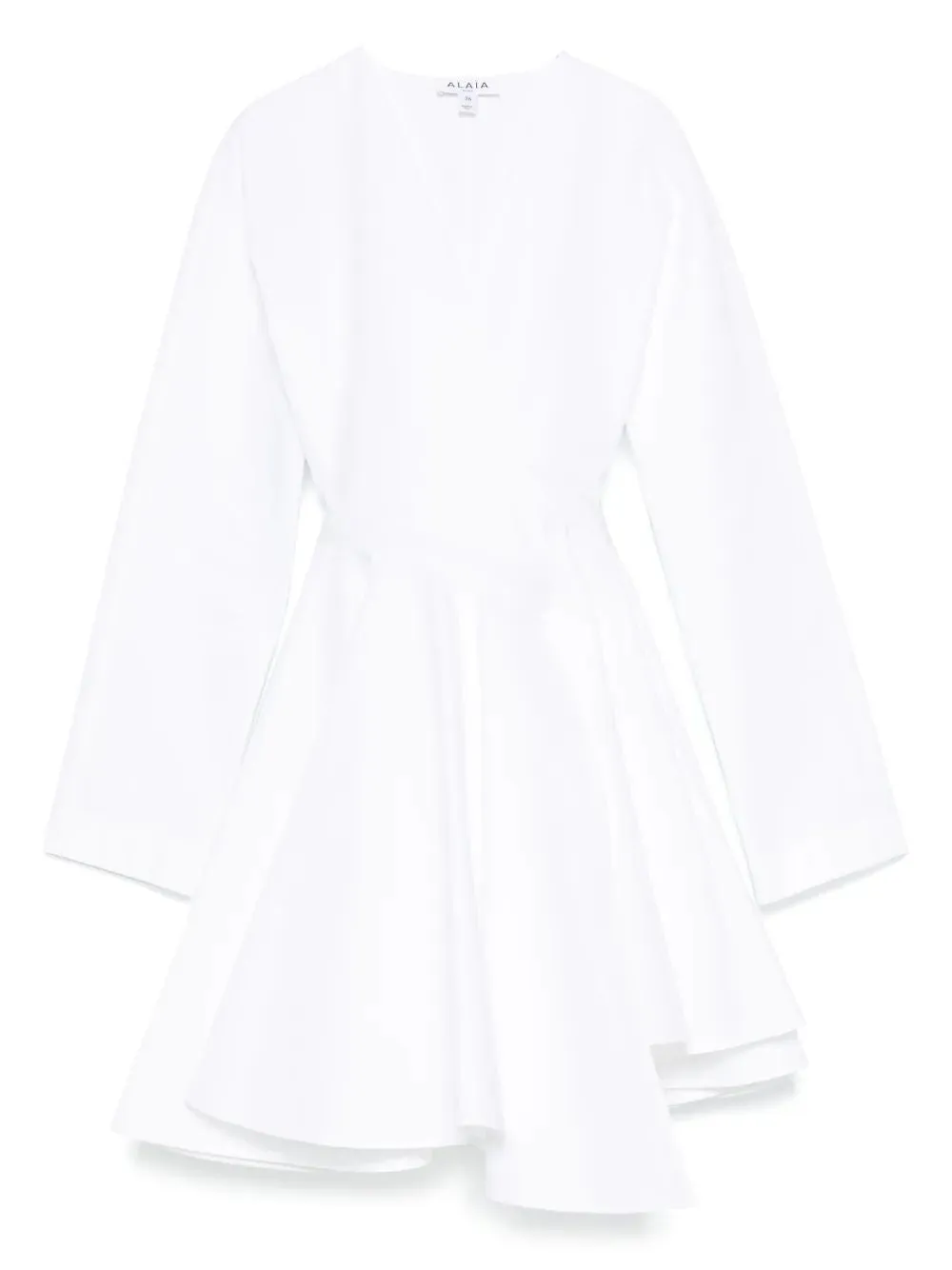 WHITE ML DRESS WITH SPIRAL BELT sold by Lord & Taylor