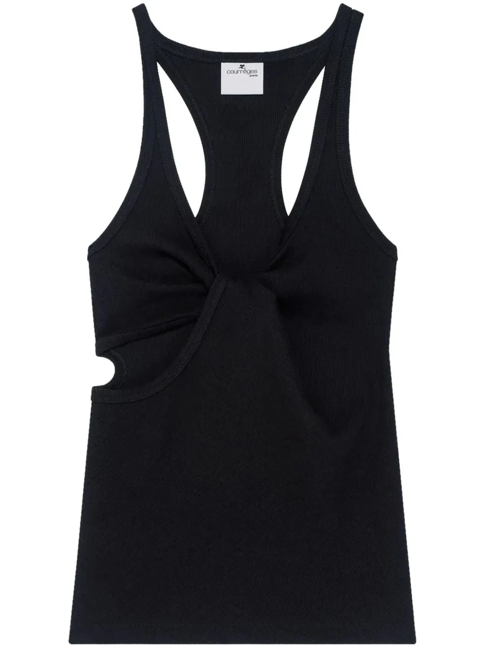 TANK TOP 90S NEGRO ASIMETRICO sold by Lord & Taylor