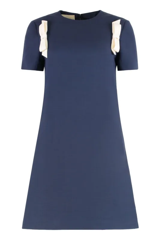 WOOL AND SILK MINI DRESS sold by Lord & Taylor