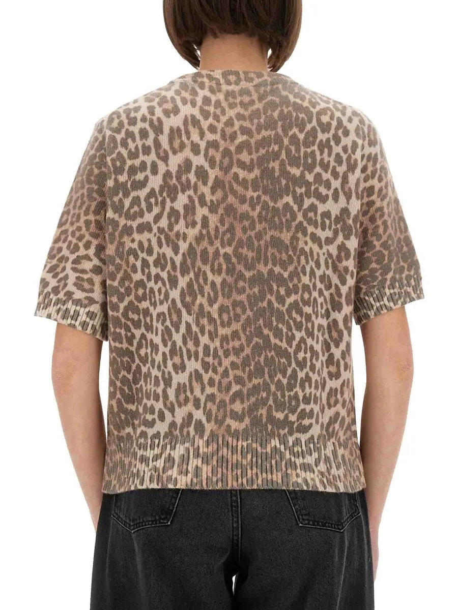 INTARSIA KNIT LOGO T SHIRT sold by Lord & Taylor product image thumbnail 3