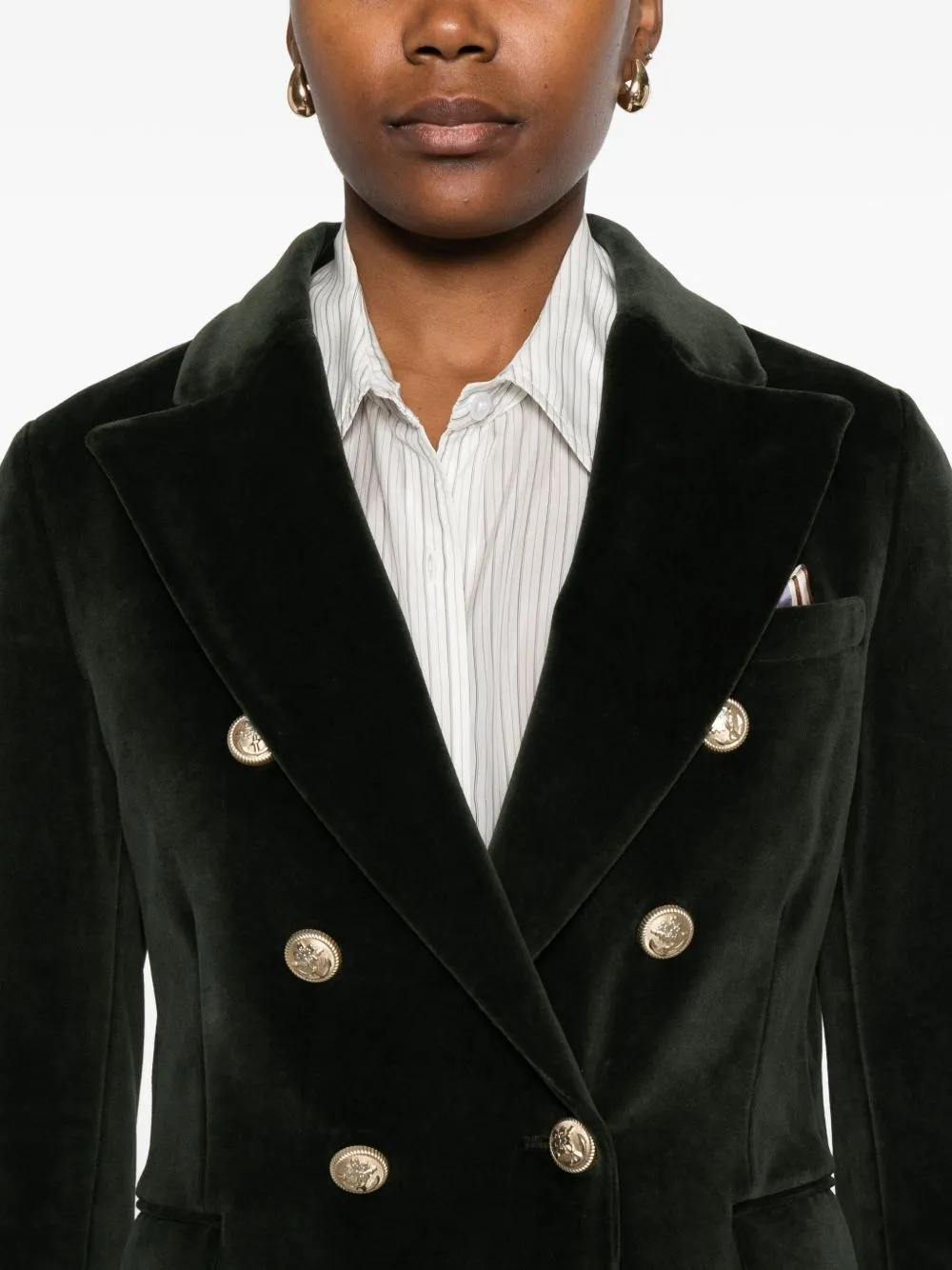 COTTON DOUBLE-BREASTED JACKET sold by Lord & Taylor product image thumbnail 4