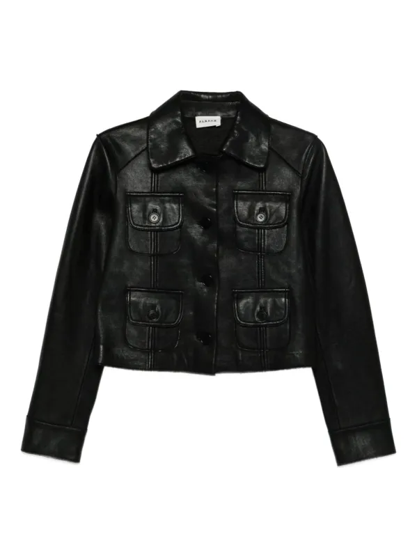 BLACK CROPPED JACKET sold by Lord & Taylor