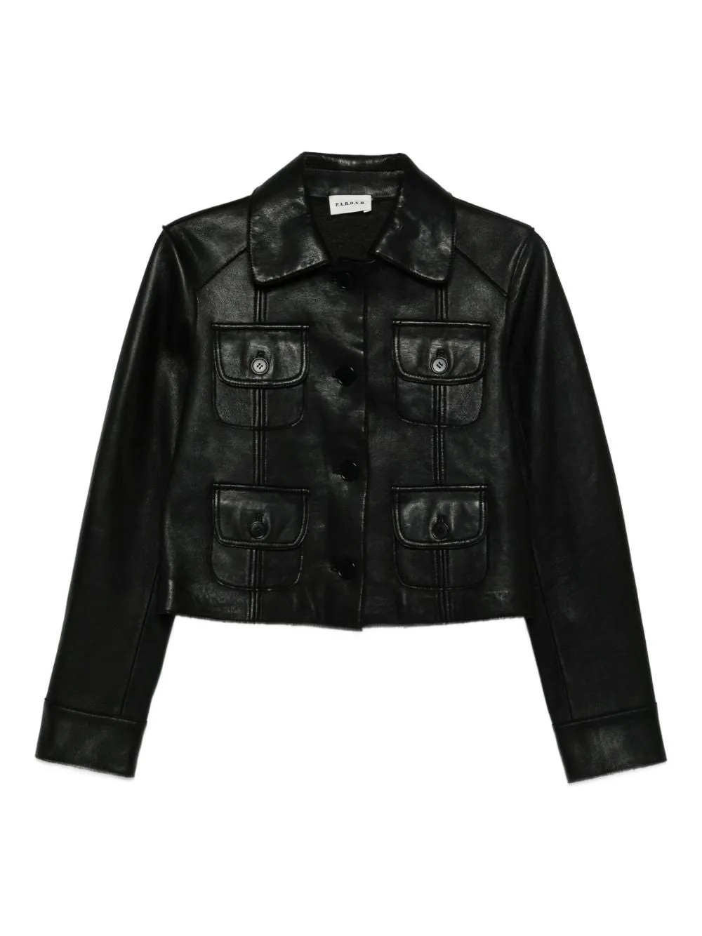 BLACK CROPPED JACKET sold by Lord & Taylor