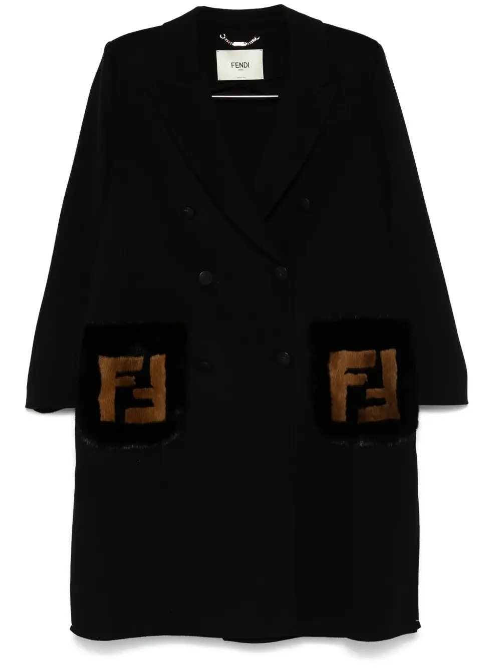 WOOL DOUBLE-BREASTED COAT sold by Lord & Taylor