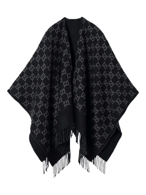 GG WOOL PONCHO sold by Lord & Taylor