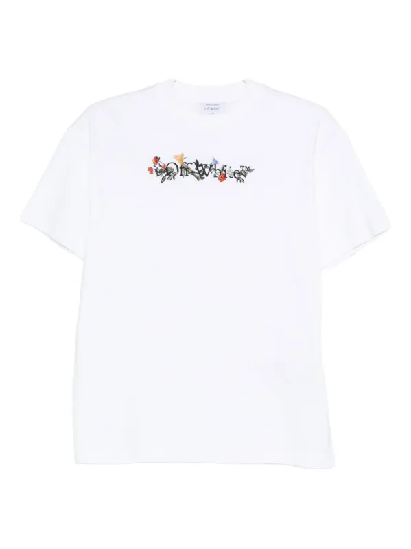 BOOKISH FLOWERS COTTON T-SHIRT sold by Lord & Taylor