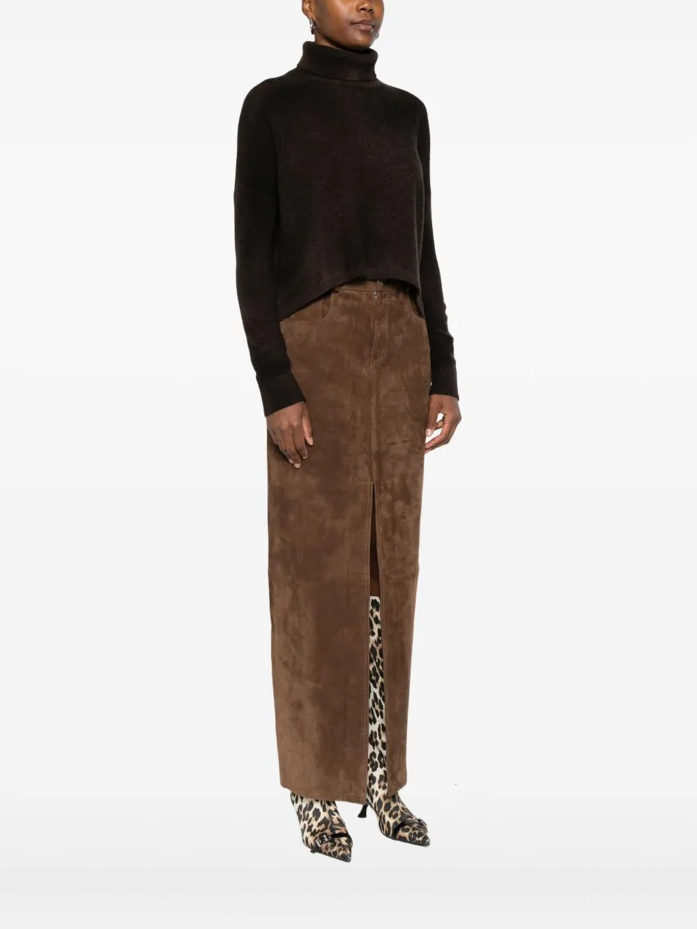 WOOL TURTLE-NECK SWEATER sold by Lord & Taylor product image thumbnail 3