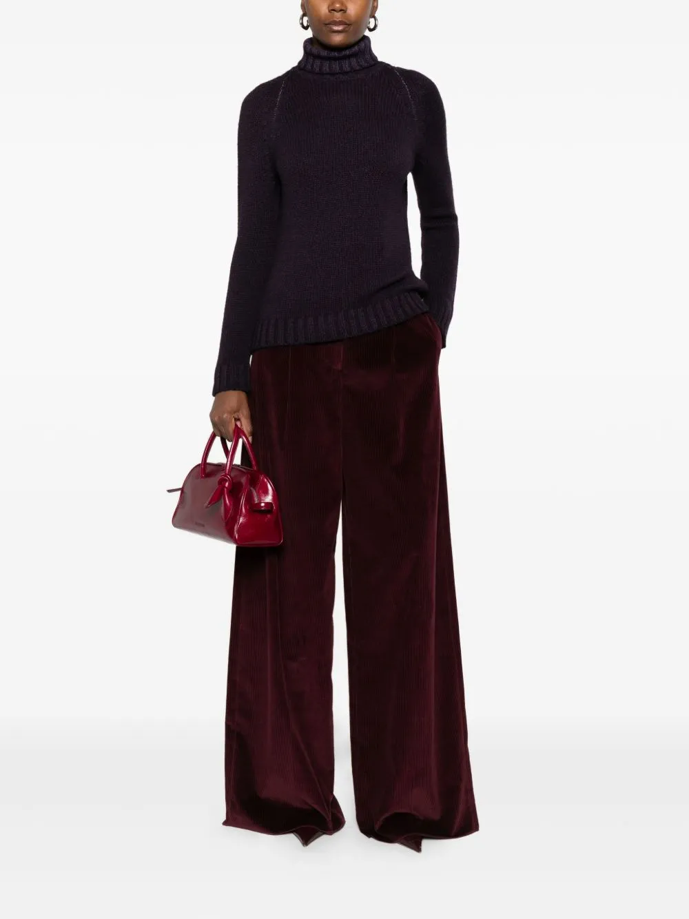 WOOL TURTLE-NECK JUMPER sold by Lord & Taylor product image thumbnail 4