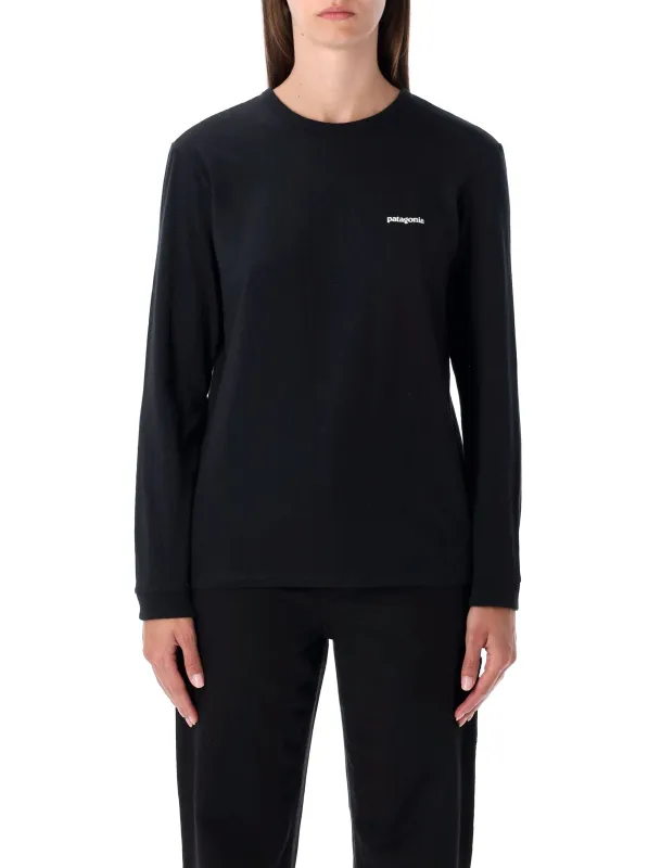 PATAGONIA P-6 LOGO RESPONSIBILI-TEE® LONG-SLEEVED RECYCLED T-SHIRT sold by Lord & Taylor