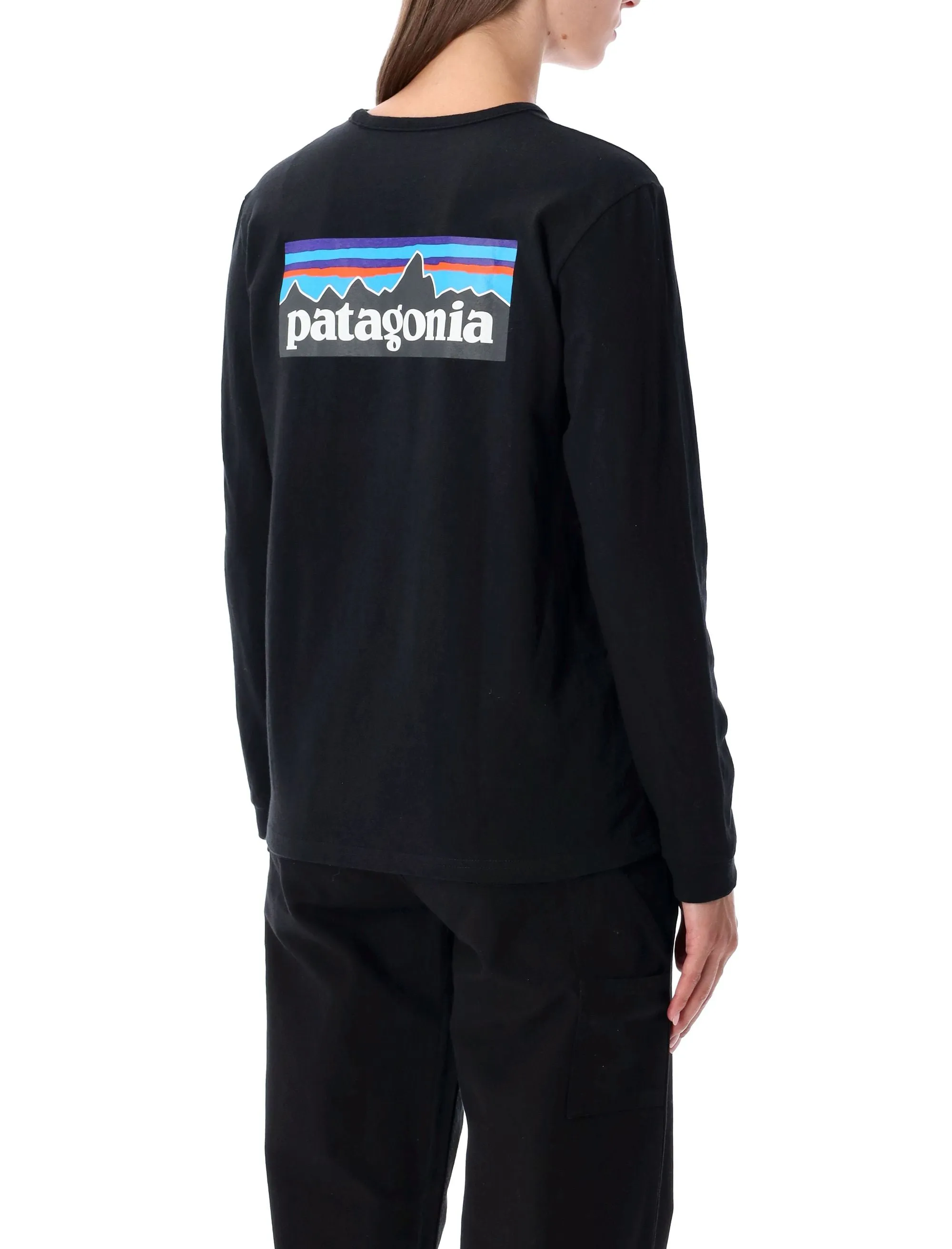 PATAGONIA P-6 LOGO RESPONSIBILI-TEE® LONG-SLEEVED RECYCLED T-SHIRT sold by Lord & Taylor product image thumbnail 2