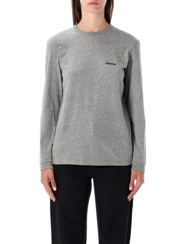 PATAGONIA P-6 LOGO RESPONSIBILI-TEE® LONG-SLEEVED RECYCLED T-SHIRT sold by Lord & Taylor