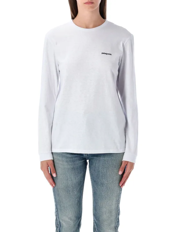 PATAGONIA P-6 LOGO RESPONSIBILI-TEE® LONG-SLEEVED RECYCLED T-SHIRT sold by Lord & Taylor