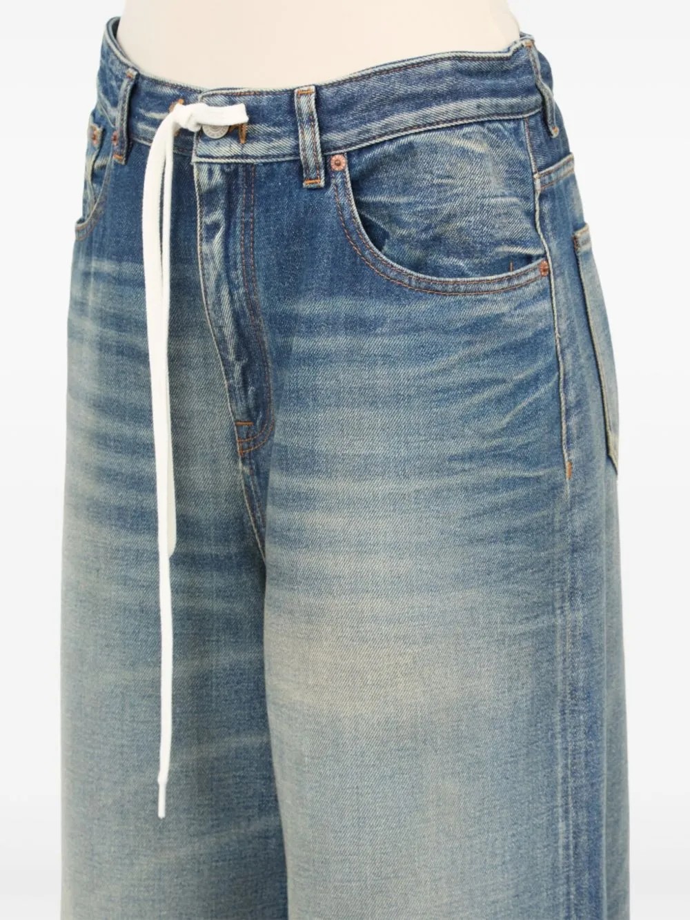 WIDE-LEG JEANS sold by Lord & Taylor product image thumbnail 4