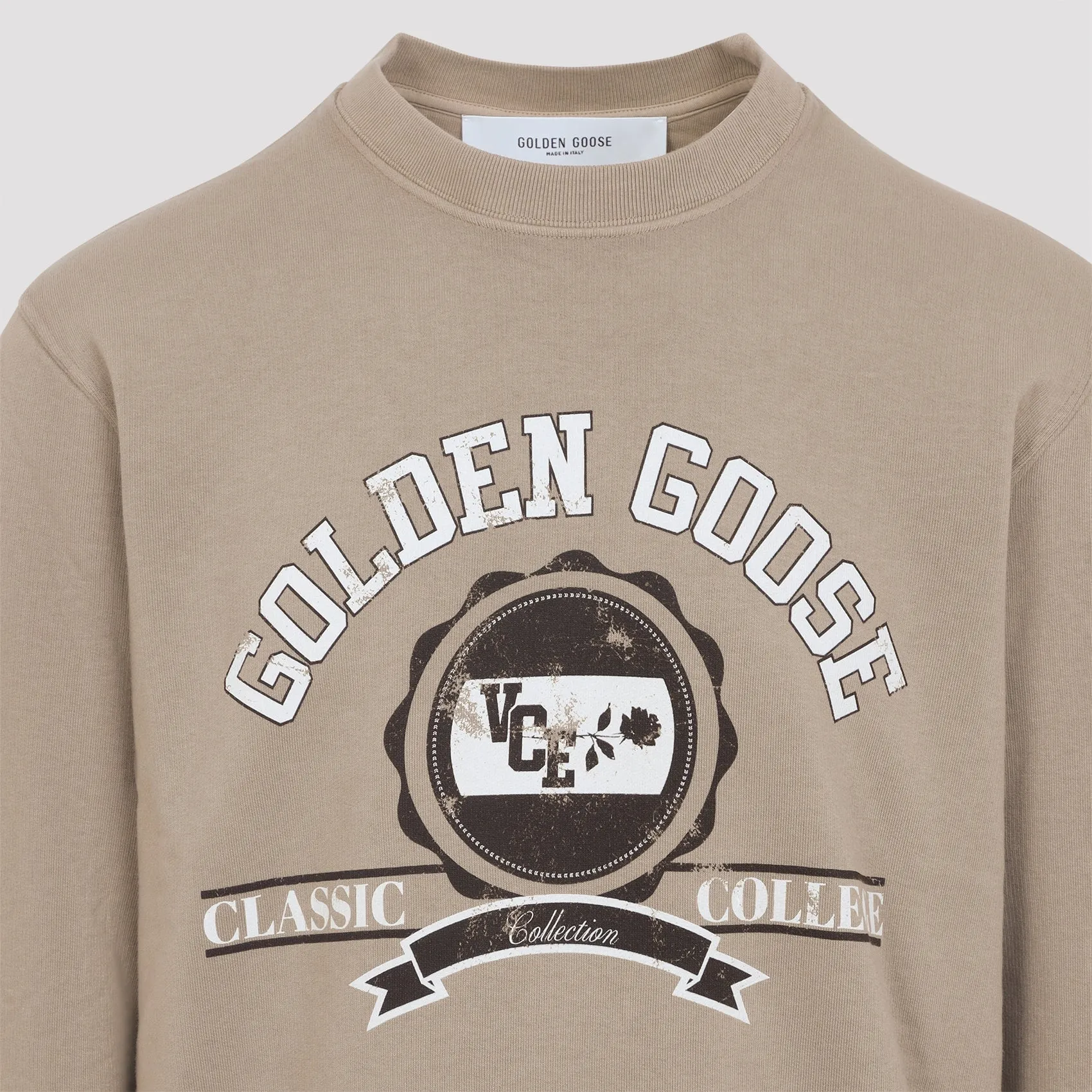 COLLEGE PRINT CREWNECK COTTON SWEATSHIRT sold by Lord & Taylor product image thumbnail 4
