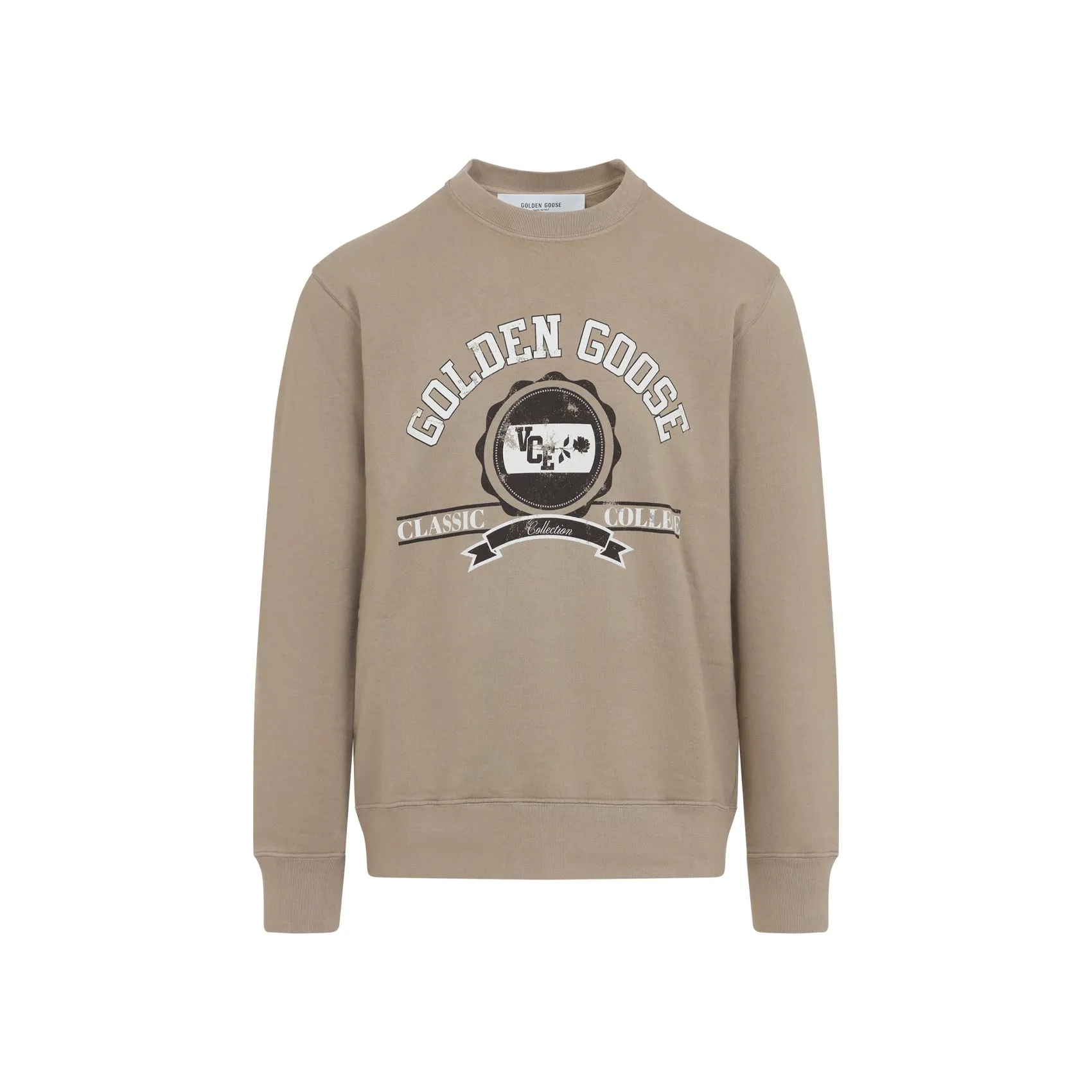 COLLEGE PRINT CREWNECK COTTON SWEATSHIRT sold by Lord & Taylor