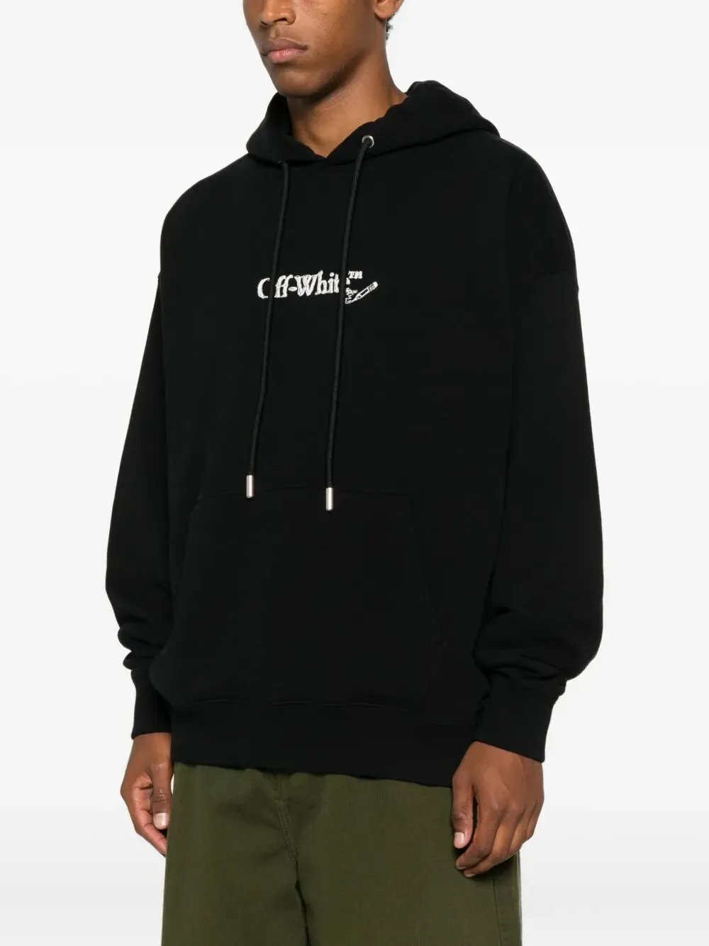 BACK AND FRONT LOGO-EMBROIDERED HOODIE sold by Lord & Taylor product image thumbnail 2