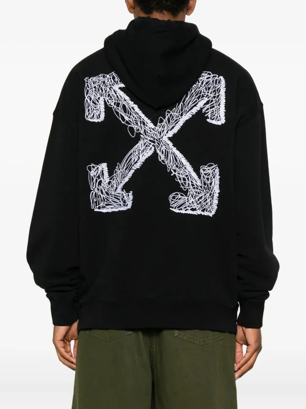 BACK AND FRONT LOGO-EMBROIDERED HOODIE sold by Lord & Taylor product image thumbnail 3