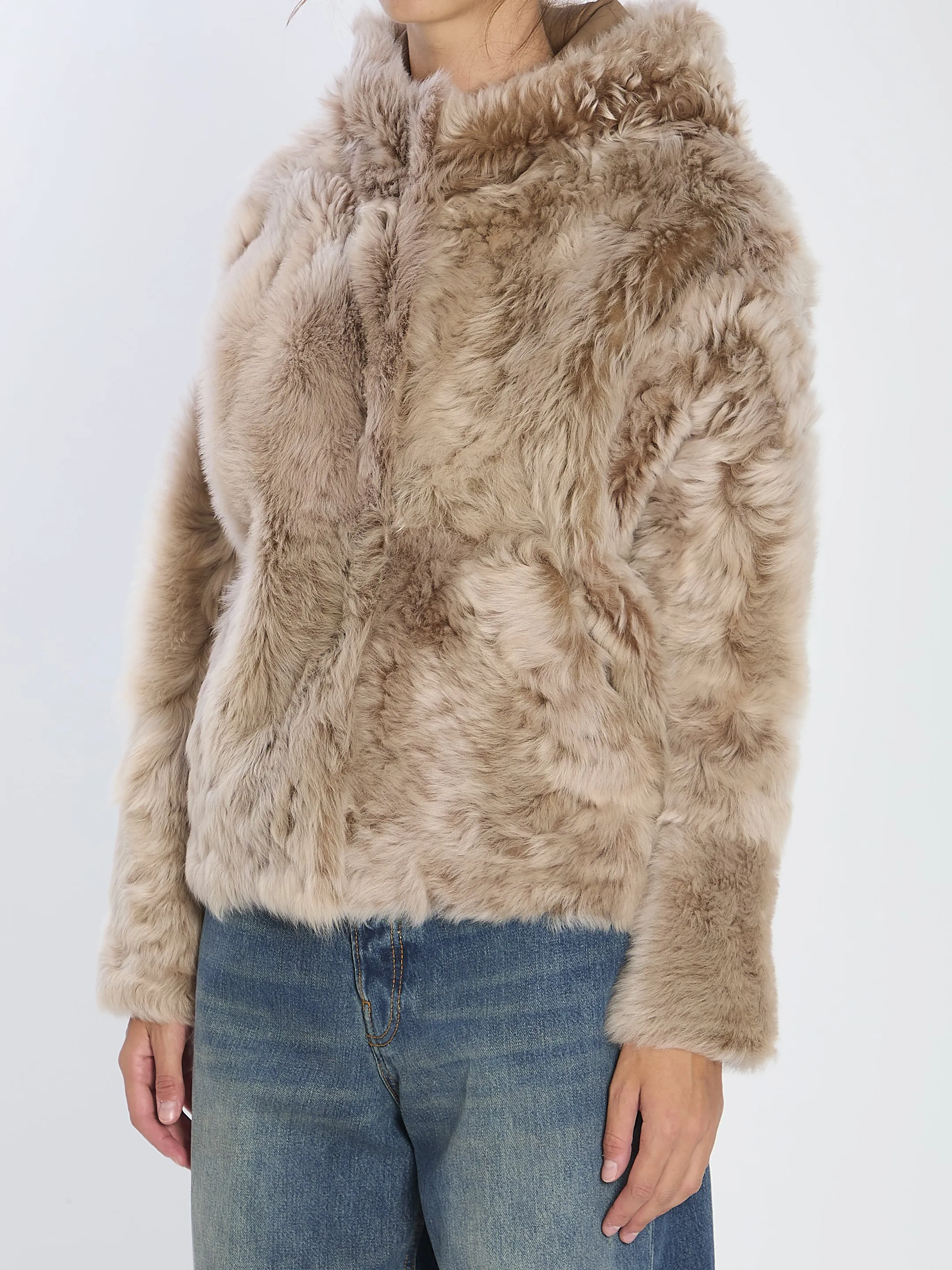 LAMB FUR JACKET sold by Lord & Taylor product image thumbnail 2