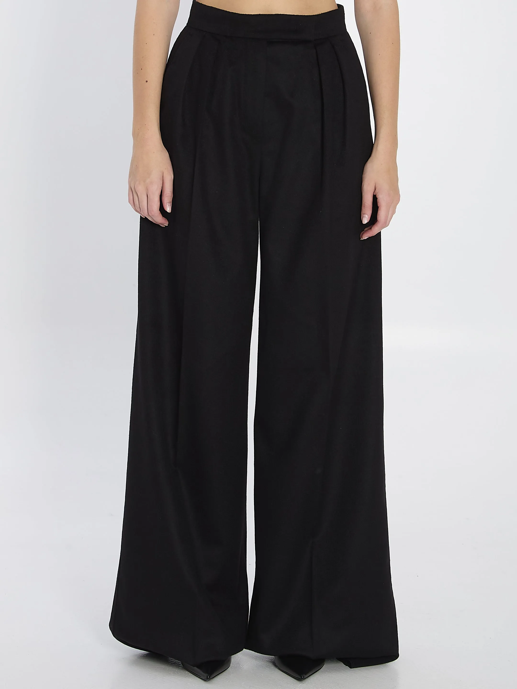 CAMEL FLARE TROUSERS sold by Lord & Taylor